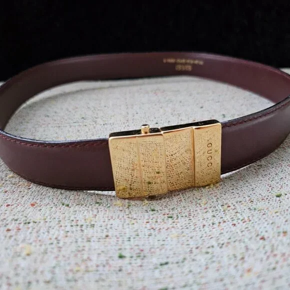 Gucci | Accessories | Vintage Gucci Women Belt Brown Genuine  display picture 3